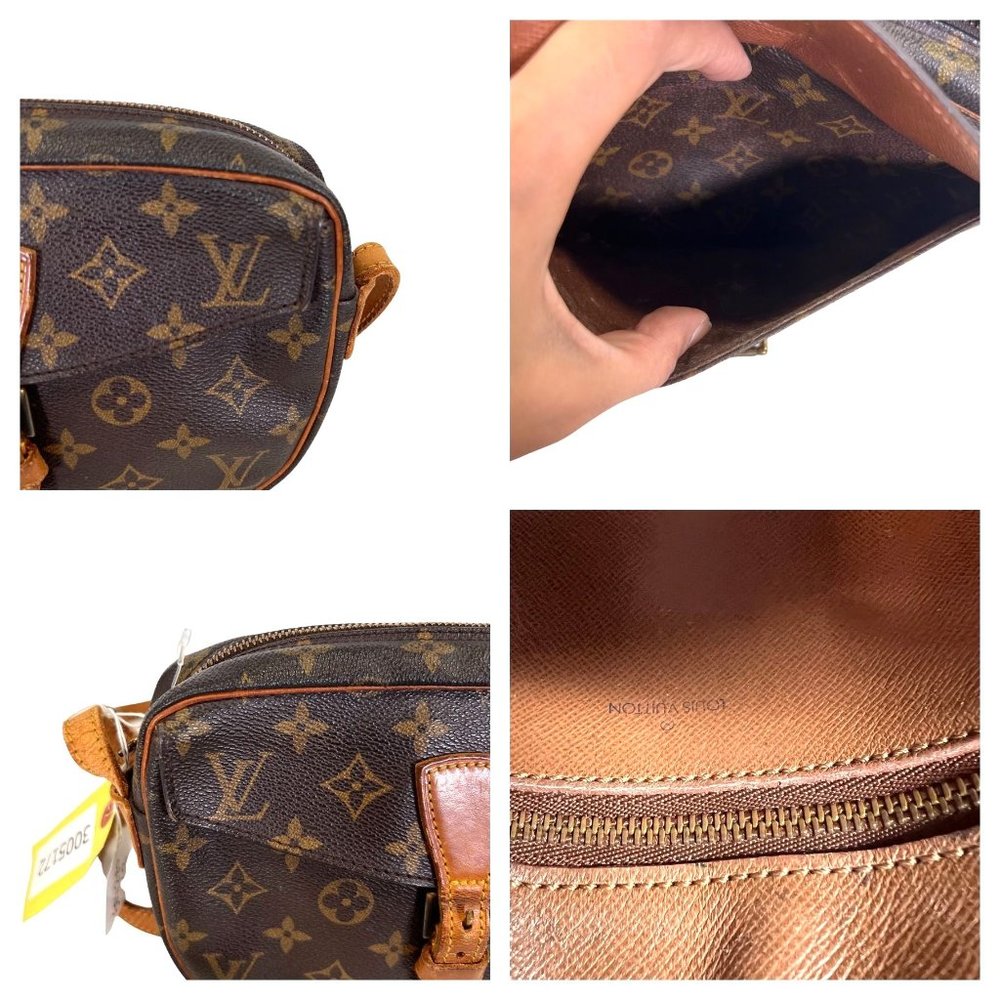 Authentic Louis Vuitton Crossbody Bag Jeunefille PM Monogram Used LV Handbag - Picture 10 of 16